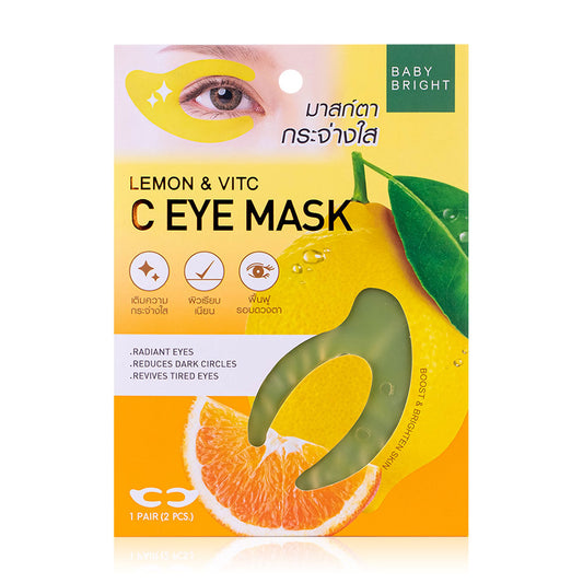 Baby Bright Eye Mask - Lemon & Vitamin C Formula - Beauty Buddy
