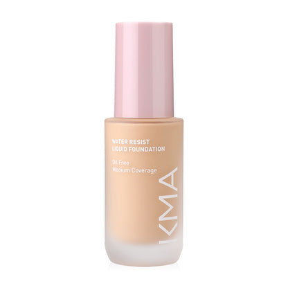 KMA Liquid Foundation - Water Resistant SPF 30, Warm Sand - Beauty Buddy