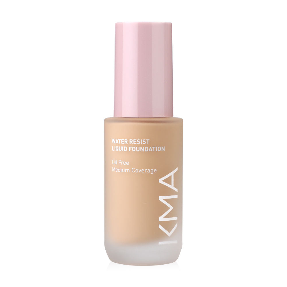 KMA Liquid Foundation - Waterproof Natural Beige SPF 30