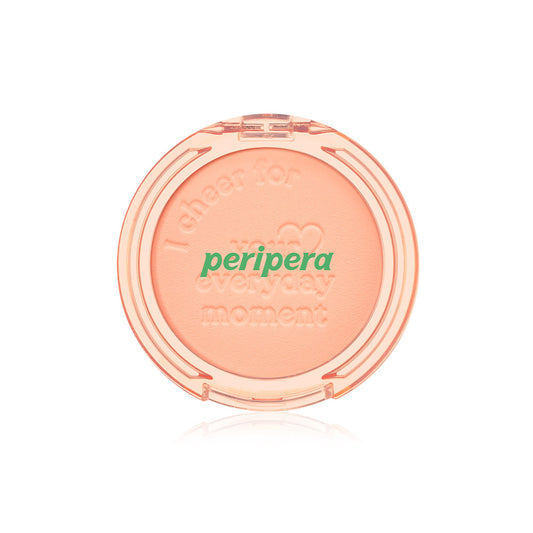 Peripera Blush - Pure Blushed Sunshine Cheek #19 Enjoy Coral - Beauty Buddy
