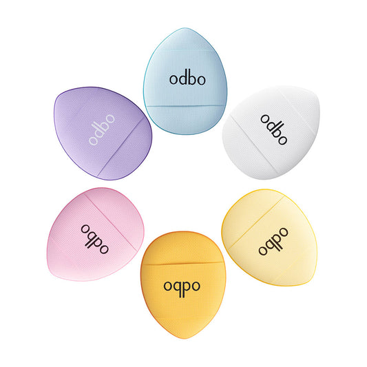 ODBO Makeup Sponges - Set of 6 Portable Tiny Puffs - Beauty Buddy