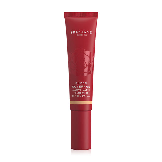 Srichand Foundation - Super Coverage Matte SPF 50+ #130 Natural - Beauty Buddy