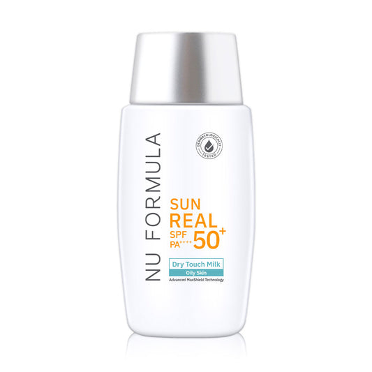 Nu Formula Sun Real SPF50+/PA+++++ Dry Touch Milk 40g
