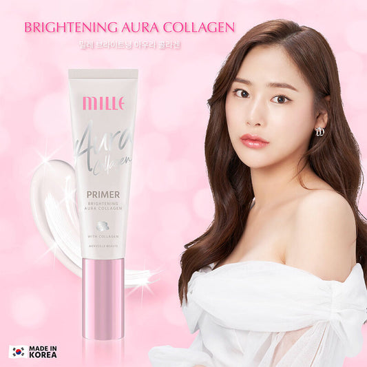 Mille Brightening Aura Collagen - 30g Radiance Primer - Beauty Buddy