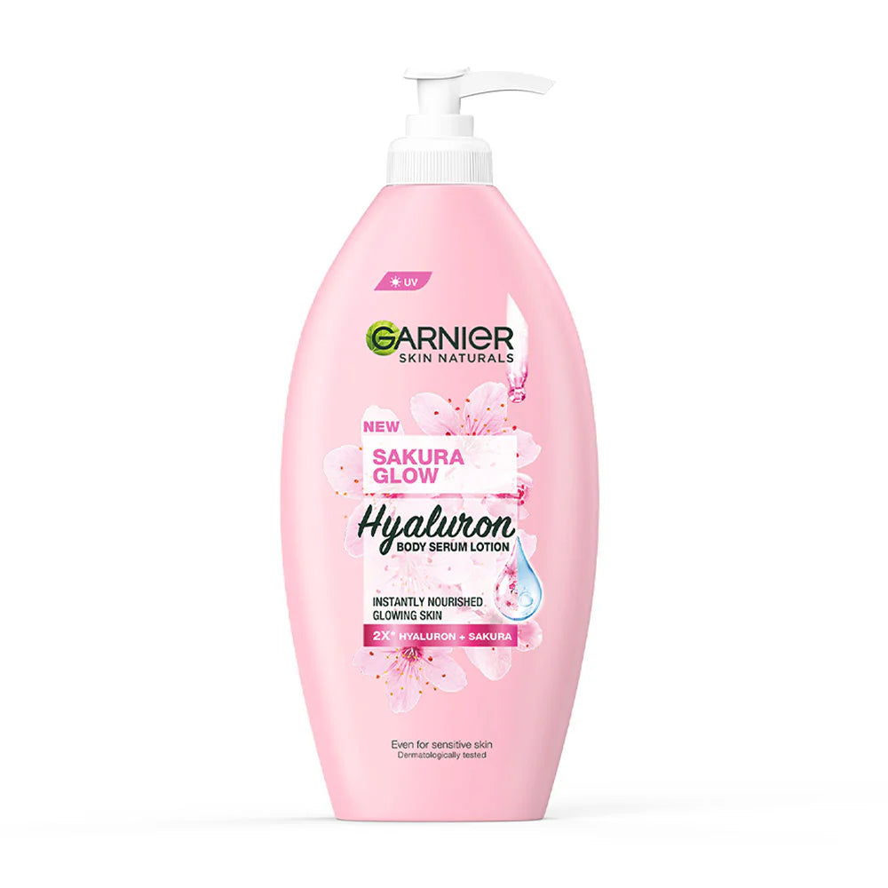 Garnier Bright Sakura Glow Body Lotion 400ml