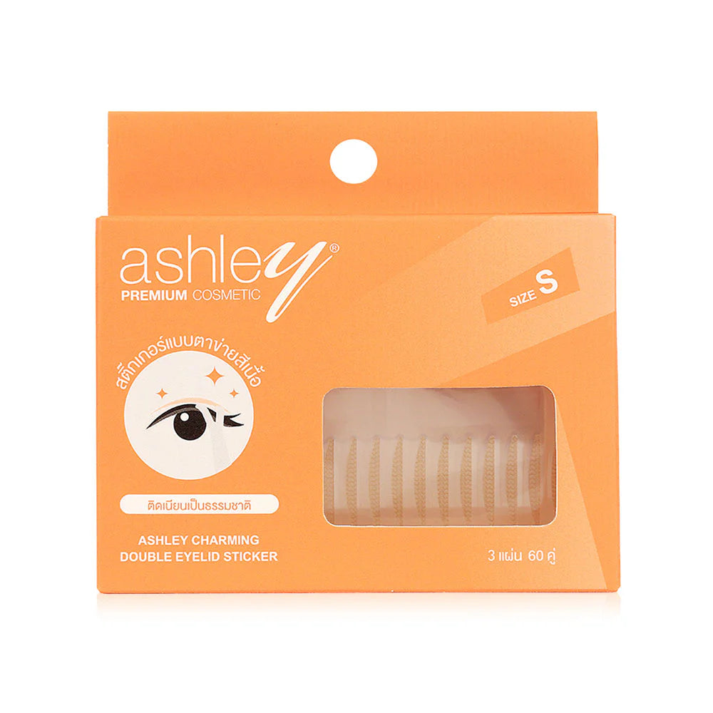 Ashley Charming Double Eyelid Sticker 60 Pairs Size S #No.01