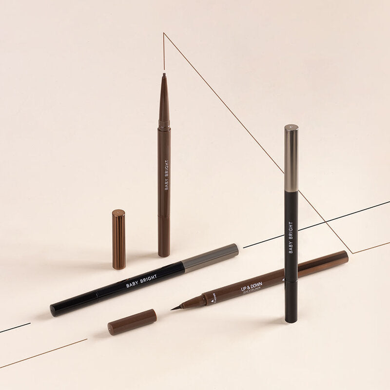 Baby Bright Eyeliner Duo - Smoky Brown 2-Head Formula - Beauty Buddy