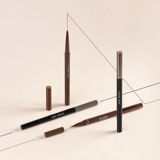 Baby Bright Eyeliner Duo - Smoky Brown 2-Head Formula - Beauty Buddy