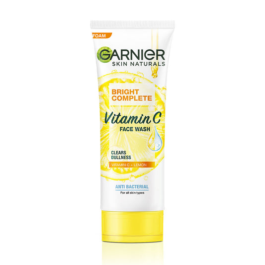 Garnier Bright Complete Vitamin C Face Wash 100ml