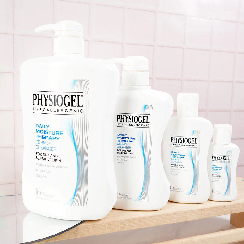 Physiogel Daily Moisture Therapy Dermo-Cleanser for Dry, Sensitive Skin 50ml