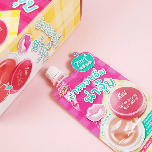 Kisaa Lip Care - Glow & Care Jelly Balm with Sunscreen - Beauty Buddy