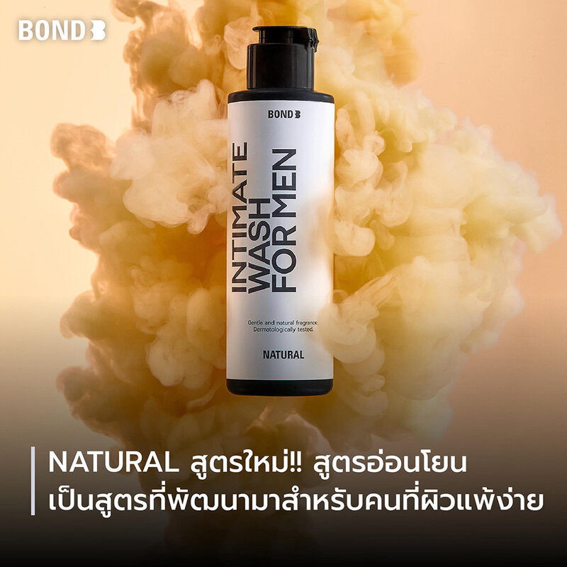 BOND Men's Intimate Wash Natural 130ml