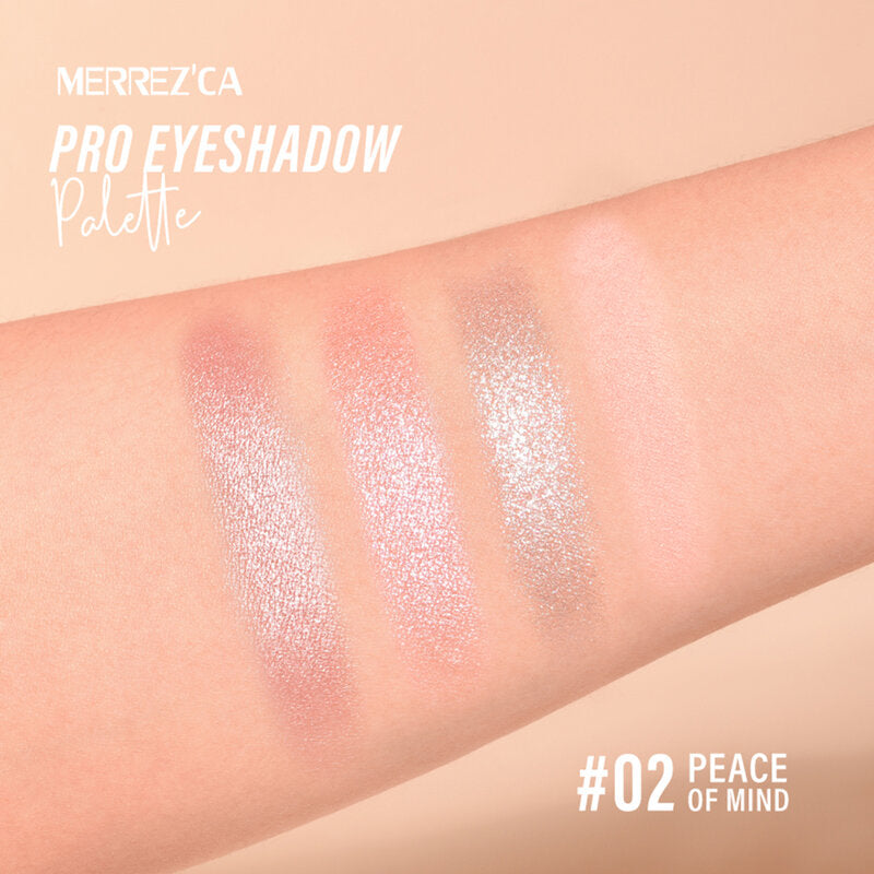 Merrezca Eyeshadow Palette - 4 Shades in Peace of Mind
