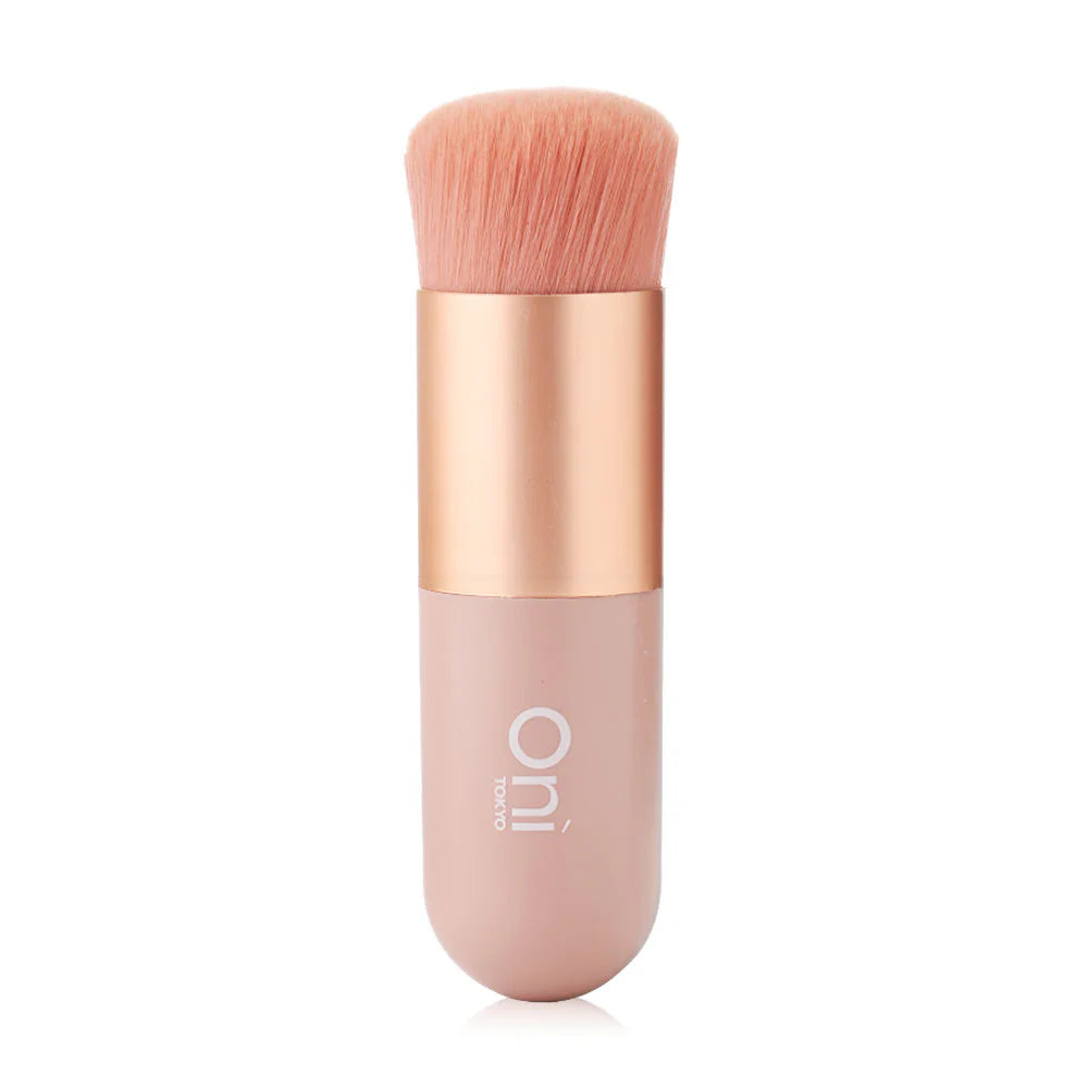 Oni Round Foundation Brush - #Sakura Pink