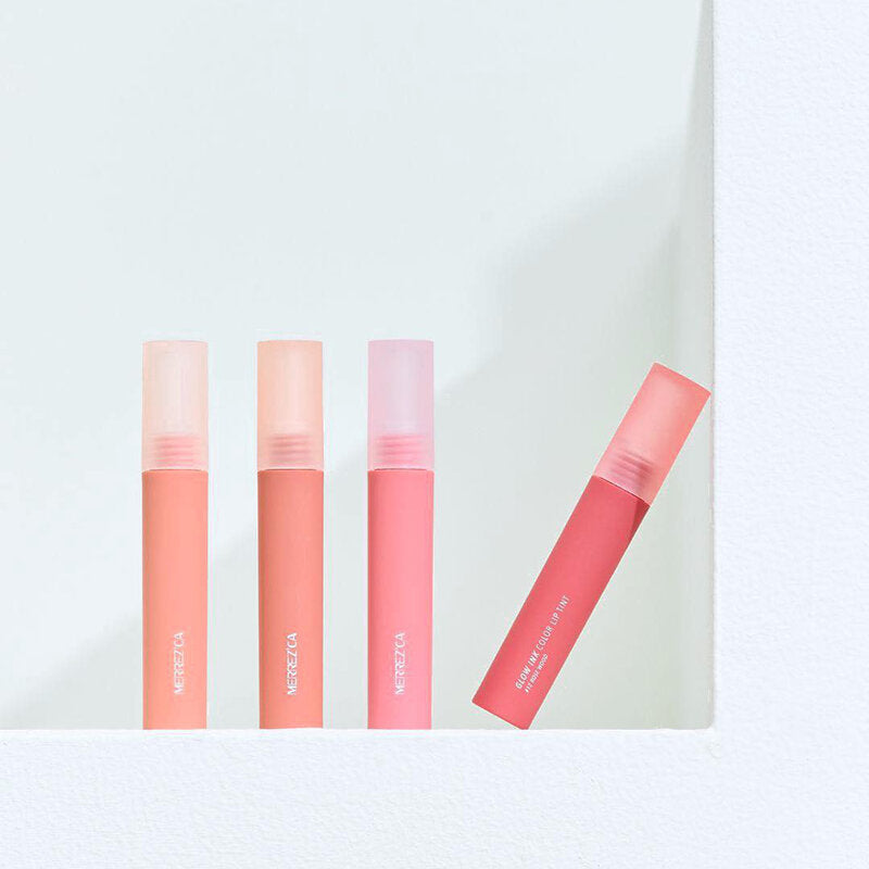 Merrezca Lip Tint - Glow Ink in Sandy Brown