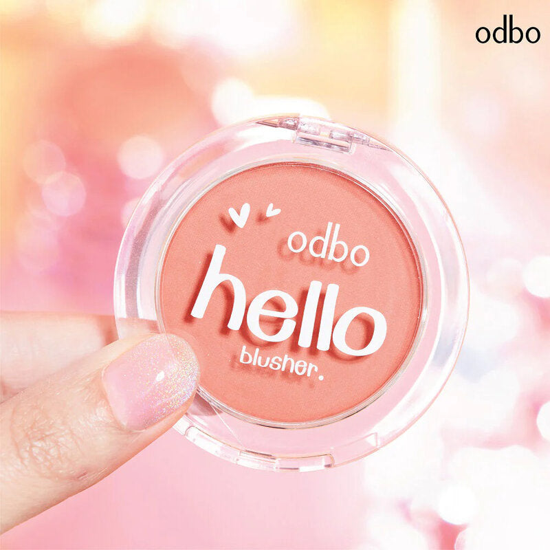 ODBO Blusher - Coral Shade - Beauty Buddy