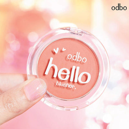 ODBO Blusher - Coral Shade - Beauty Buddy