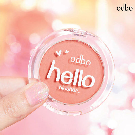 ODBO Blusher - Coral Shade - Beauty Buddy