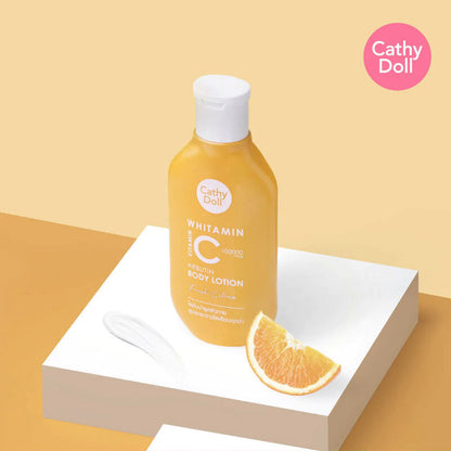 Cathy Doll Body Lotion - Vitamin C & Arbutin Fresh Citrus 450ml - Beauty Buddy