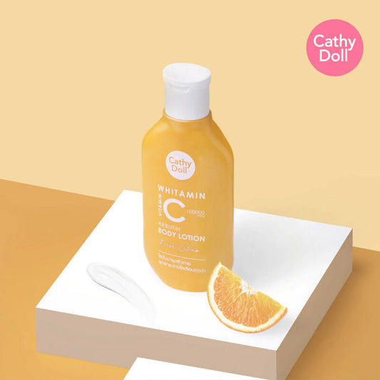 Cathy Doll Body Lotion - Vitamin C & Arbutin Fresh Citrus 450ml - Beauty Buddy