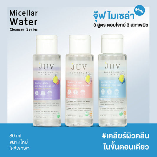 Juv Micellar Water - Extra Gentle Cleanser for Sensitive Skin - Beauty Buddy