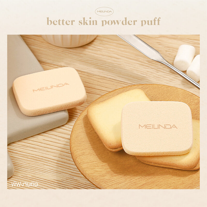 Mei Linda Better Skin Powder Puff 1pc