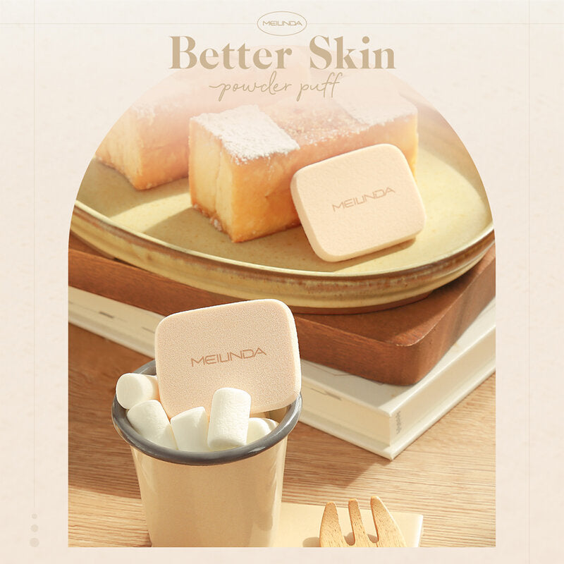 Mei Linda Better Skin Powder Puff 1pc