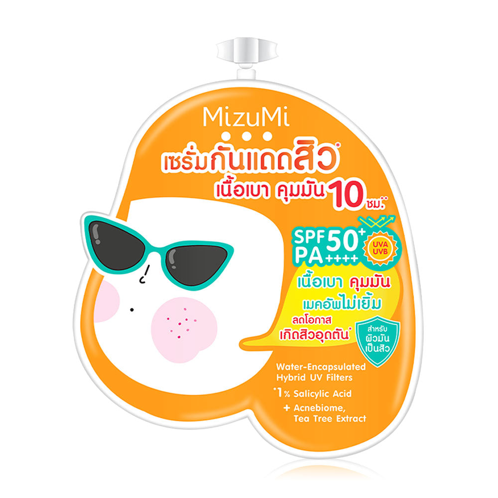 MizuMi Sunscreen Serum - Matte Formula for Oily, Acne-Prone Skin