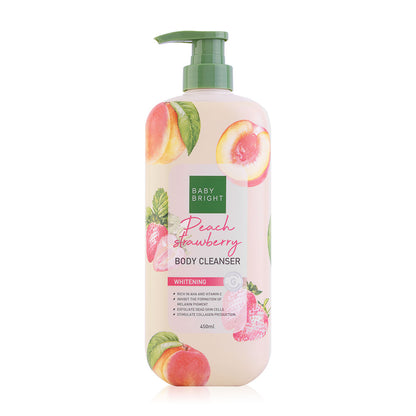 Baby Bright Body Cleanser - Peach Strawberry Scent 450ml - Beauty Buddy