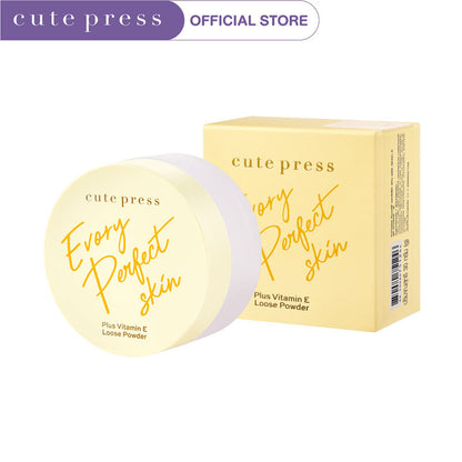 Cute Press Loose Powder - Vitamin E Formula 30g - Beauty Buddy
