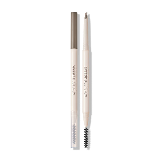 Peripera Eyebrow Pencil - Speedy D Cut #03 Ash Brown - Beauty Buddy