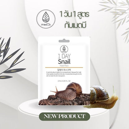 MEDB 1 Day Snail Mask Pack 27ml