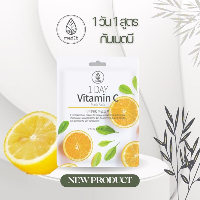 MEDB 1 Day Vitamin C Mask Pack 27ml