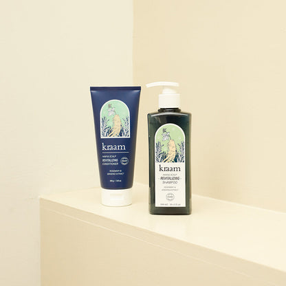 Kraam Hair&Scalp Revitalizing Conditioner Rosemary & Ginseng Extract 200ml