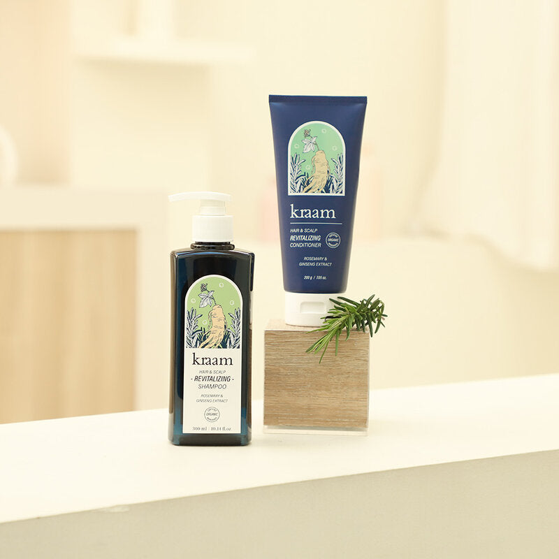 Kraam Hair&Scalp Revitalizing Conditioner Rosemary & Ginseng Extract 200ml