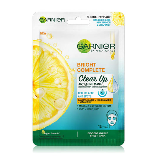 Garnier Skin Naturals Bright Complete Clear Up Anti-Acne Mask 23g