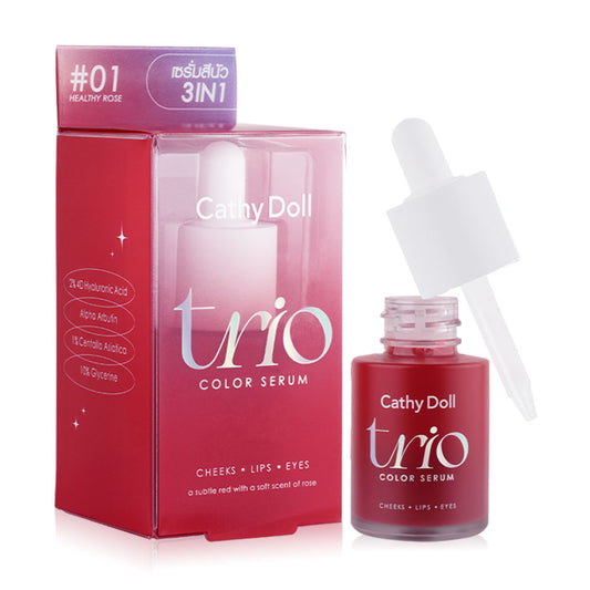 Cathy Doll Trio Color Serum - Healthy Rose 15ml - Beauty Buddy