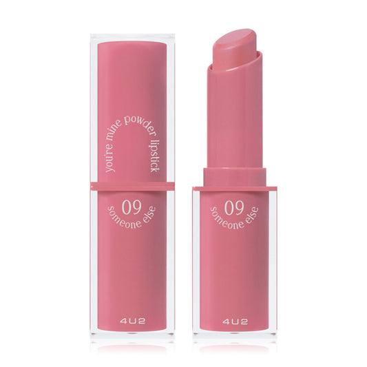 4U2 Powder Lipstick - You're Mine #09 Matte Formula - Beauty Buddy