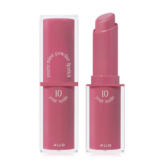4U2 Powder Lipstick - You're Mine #10 Your Smile Matte Formula - Beauty Buddy