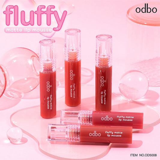 ODBO Lip Mousse - Fluffy Matte Formula - Beauty Buddy