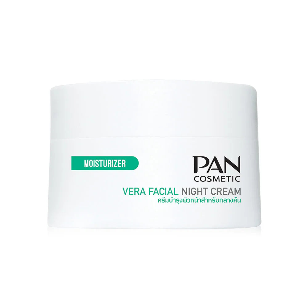 PAN COSMETIC Vera Facial Night Cream 45g for smooth skin