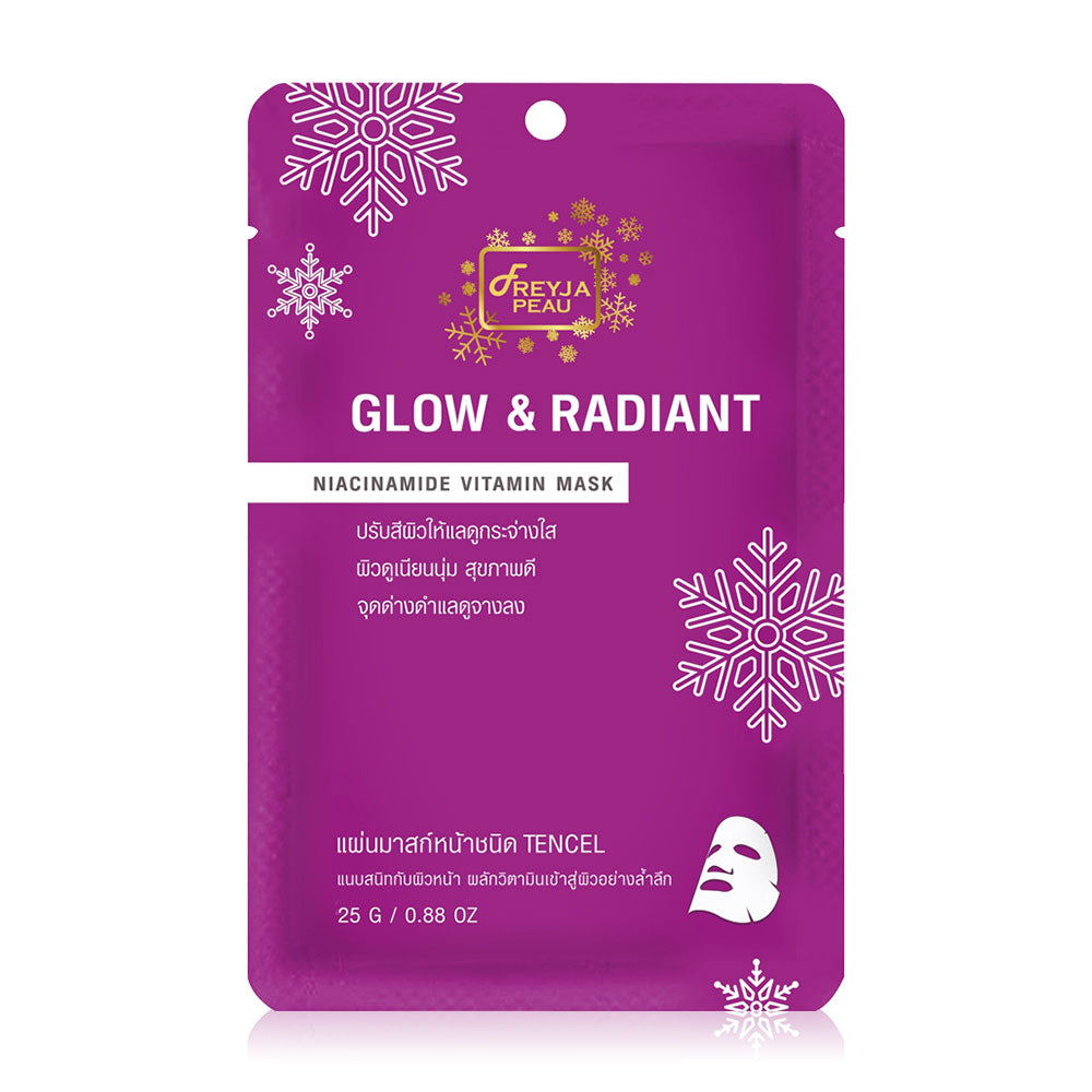 Freyja Peau Glow & Radiant Niacinamide Vitamin Mask 25g