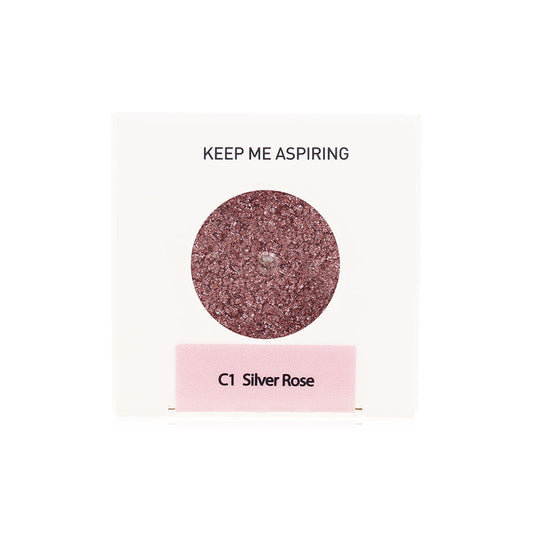KMA Eye Shadow - Glittering Silver Rose - Beauty Buddy