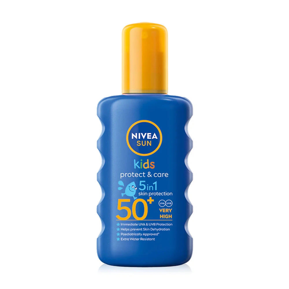 NIVEA Sun Spray - Kids Protect & Care SPF50+ 200ml - Beauty Buddy