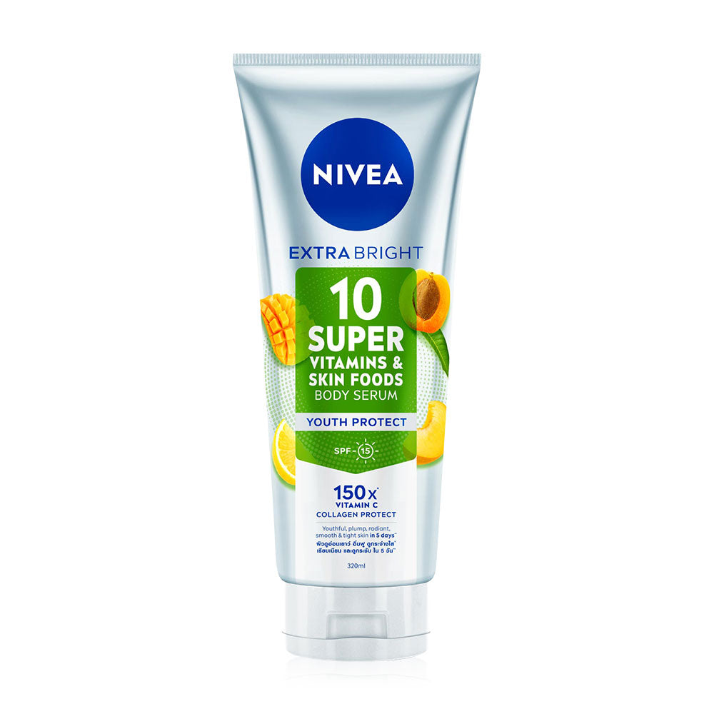 NIVEA Body Serum - Extra Bright with 10 Super Vitamins - Beauty Buddy