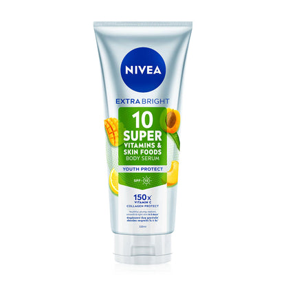 NIVEA Body Serum - Extra Bright with 10 Super Vitamins - Beauty Buddy