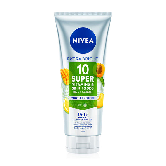 NIVEA Body Serum - Extra Bright with 10 Super Vitamins - Beauty Buddy