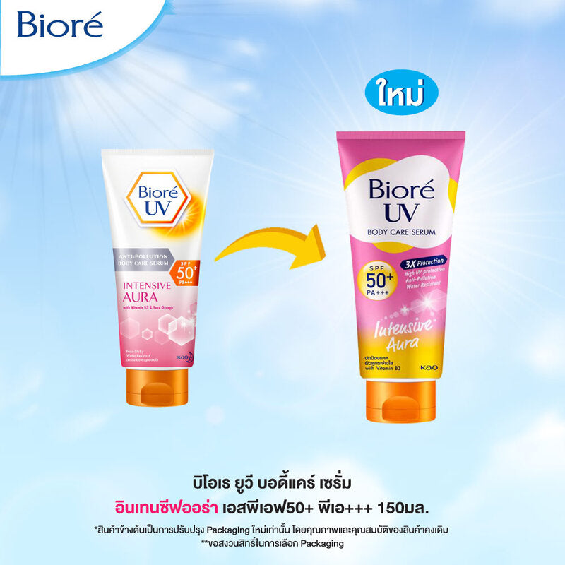 Biore Body Care Serum - Anti-Pollution SPF50+/PA+++ - Beauty Buddy