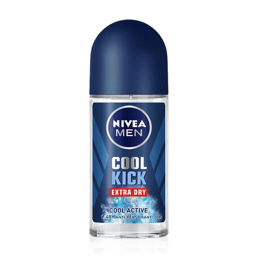 NIVEA Men Deodorant Roll-On - Cool Kick Formula, 50ml - Beauty Buddy