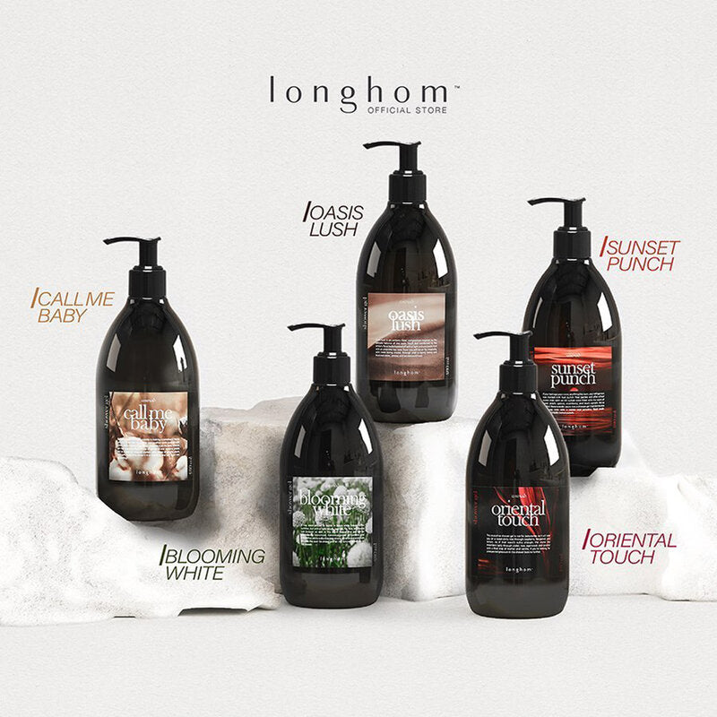 Longhom Shower Gel Blooming White 480ml